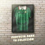 Mexico 1998 Retro Soccer Jersey - Black