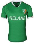 Men's Ireland Soccer Jersey - V-Neck Green