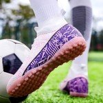 Biayvisas High Ankle Soccer Cleats for All