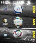 Euro Paris Professional Futsal Ball Size 4 - White/Red