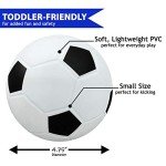 Mini Soft Soccer Balls for Kids - 3 Pack