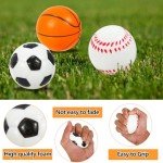Mini Soccer Stress Balls - 12 Pack for Fun
