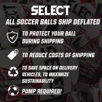 Select Brillant Super Mini Soccer Ball - White/Purple