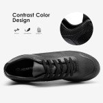 DREAM PAIRS Men's Soccer Cleats - Size 12, Black/Grey