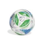 adidas MLS Mini Soccer Ball - White/Green/Blue