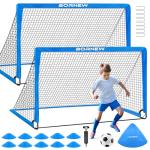 Backyard Soccer Goal Set for Kids - 2 Nets
