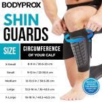 Bodyprox Soccer Shin Guard Sleeves for All Sizes