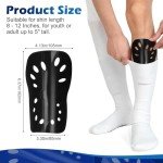 Lightweight Breathable Soccer Shin Guards - 2 Pairs