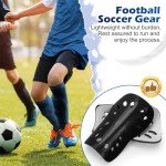 Lightweight Breathable Soccer Shin Guards - 2 Pairs