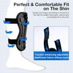 2 Pairs Adjustable Soccer Shin Guards for Kids