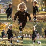 Kids' Soccer Shin Guards with Socks - Ages 3-16