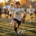 Kids' Soccer Shin Guards with Socks - Ages 3-16