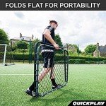 QuickPlay PRO Adjustable Angle Soccer Rebounder Net