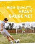 Portable 12' x 6' Soccer Goal for Backyard Fun