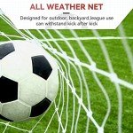 ZENY 12'x6' Portable Soccer Goal for Backyard Use