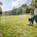 ZENY 12'x6' Portable Soccer Goal for Backyard Use