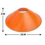 GoSports 20-Pack Training Cones with Tote Bag