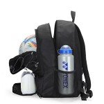 Youth Soccer Backpack with Ball Compartment and Cleat Storage