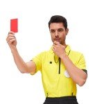 Soccer Referee Kit: Flags, Cards, Whistle & Bag