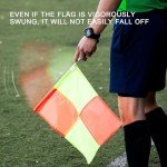 Soccer Referee Kit: Flags, Cards, Whistle & Bag
