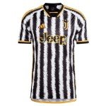 Adidas Juventus 23/24 Home Soccer Jersey - Black/White