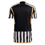 Adidas Juventus 23/24 Home Soccer Jersey - Black/White