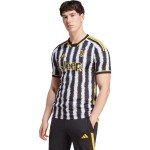 Adidas Juventus 23/24 Home Soccer Jersey - Black/White