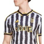 Adidas Juventus 23/24 Home Soccer Jersey - Black/White