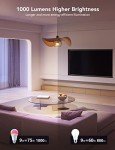 Govee Smart Color Changing LED Light Bulbs - 2 Pack