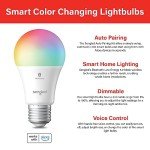 Sengled Smart Color Changing Light Bulbs, 4 Pack