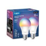 Tapo Smart Light Bulbs, 16M Colors, 2-Pack