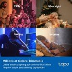 Tapo Smart Light Bulbs, 16M Colors, 2-Pack