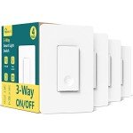 TREATLIFE 3-Way Smart Light Switch 4-Pack