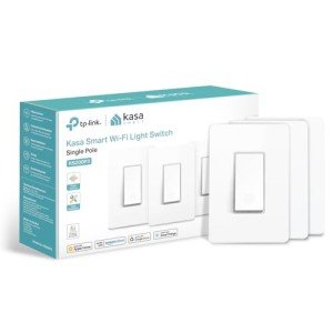 Kasa Smart Light Switch with HomeKit Compatibility, 3-Pack