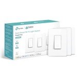 Kasa Smart Light Switch with HomeKit Compatibility, 3-Pack
