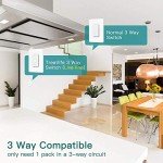 TREATLIFE 3-Way Smart Light Switch 4-Pack