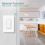 TREATLIFE 3-Way Smart Light Switch 4-Pack