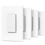 TREATLIFE 3-Way Smart Light Switch 4-Pack
