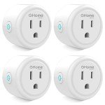 GHome Smart Mini Plug: Alexa & Google Home Compatible