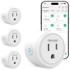 GHome Smart WiFi Plugs - Alexa & Google Compatible