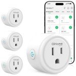 GHome Smart WiFi Plugs - Alexa & Google Compatible