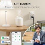 GHome Smart Mini Plug: Alexa & Google Home Compatible