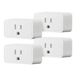 Amazon Basics Smart Plug 4-Pack for Alexa