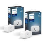 Philips Hue Smart Plug 2-Pack for Home Automation