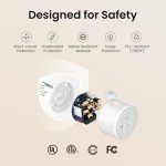 GHome Smart Mini Plug: Alexa & Google Home Compatible