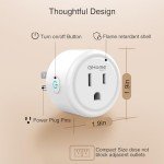 GHome Smart WiFi Plugs - Alexa & Google Compatible