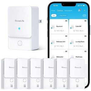 GoveeLife WiFi Water Leak Detector 6-Pack