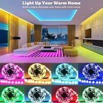 ZOZOO 100ft Smart RGB LED Strip Lights
