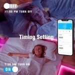 DAYBETTER 200 ft LED Strip Lights with App Control