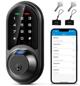 Veise RZ07 Smart Fingerprint Door Lock - Keyless Entry